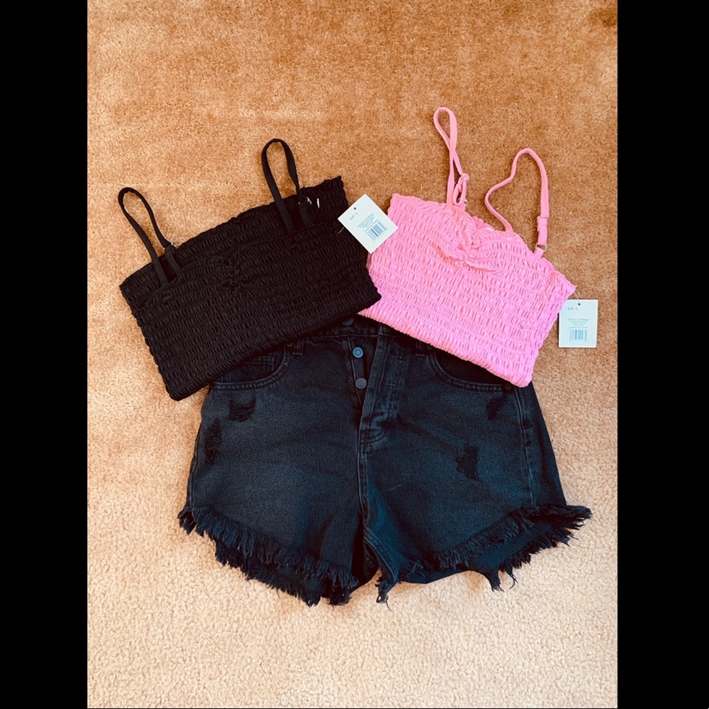 High Rise Mom Shorts - Picture 6 of 6